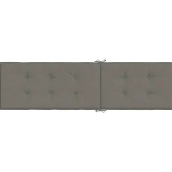 Maison Exclusive Coussins Extérieurs Et Accessoires | - Coussin de chaise longue taupe mélangé (75+105) x 50 x 4 cm tissu