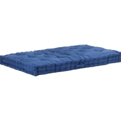 Maison Exclusive - Coussin de plancher de palette coton 120x80x10 cm bleu clair Best