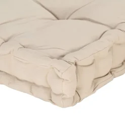 Maison Exclusive - Coussin de plancher de palette coton 120x80x10 cm beige New
