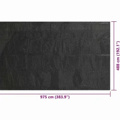 Maison Exclusive Piscines Et Spas | - Couverture de piscine bleu 600 x 300 cm pe