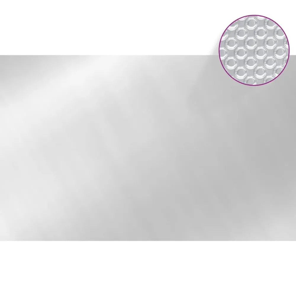 Maison Exclusive - Couverture de piscine argenté 260x160 cm pe Clearance
