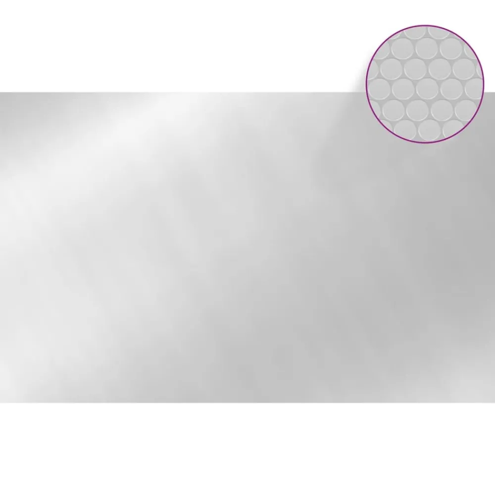 Maison Exclusive - Couverture de piscine argenté 260x160 cm pe Clearance