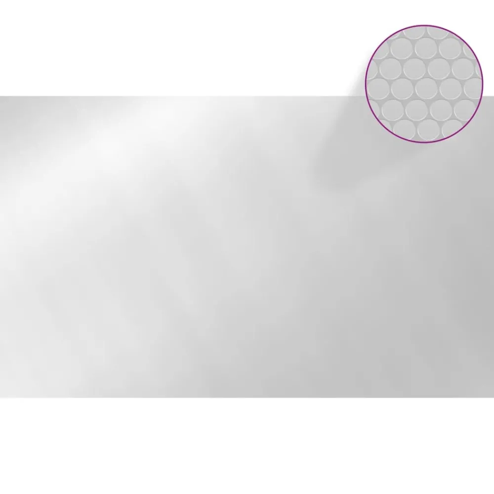 Maison Exclusive Piscines Et Spas | - Couverture de piscine rectangulaire 500x300 cm pe argenté