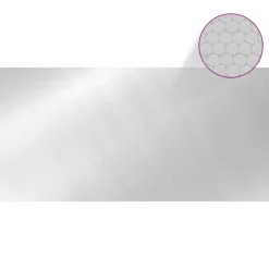 Maison Exclusive Piscines Et Spas | - Couverture de piscine argenté 450x220 cm pe