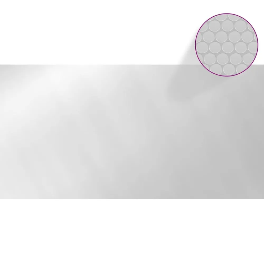 Maison Exclusive Piscines Et Spas | - Couverture de piscine argenté 488x244 cm pe