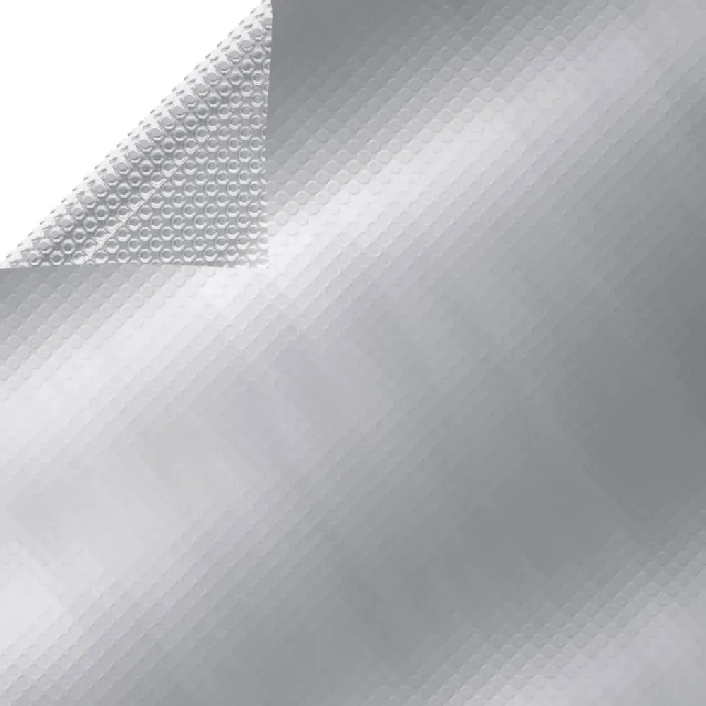 Maison Exclusive Piscines Et Spas | - Couverture de piscine rectangulaire 1000x600 cm pe argenté