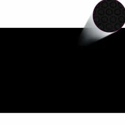 Maison Exclusive Piscines Et Spas | - Couverture de piscine rectangulaire 600x400 cm pe noir