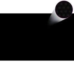 Maison Exclusive Piscines Et Spas | - Couverture de piscine rectangulaire 800x500 cm pe noir