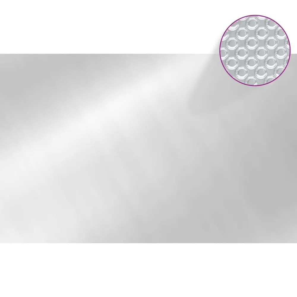 Maison Exclusive Piscines Et Spas | - Couverture de piscine rectangulaire 800x500 cm pe argenté