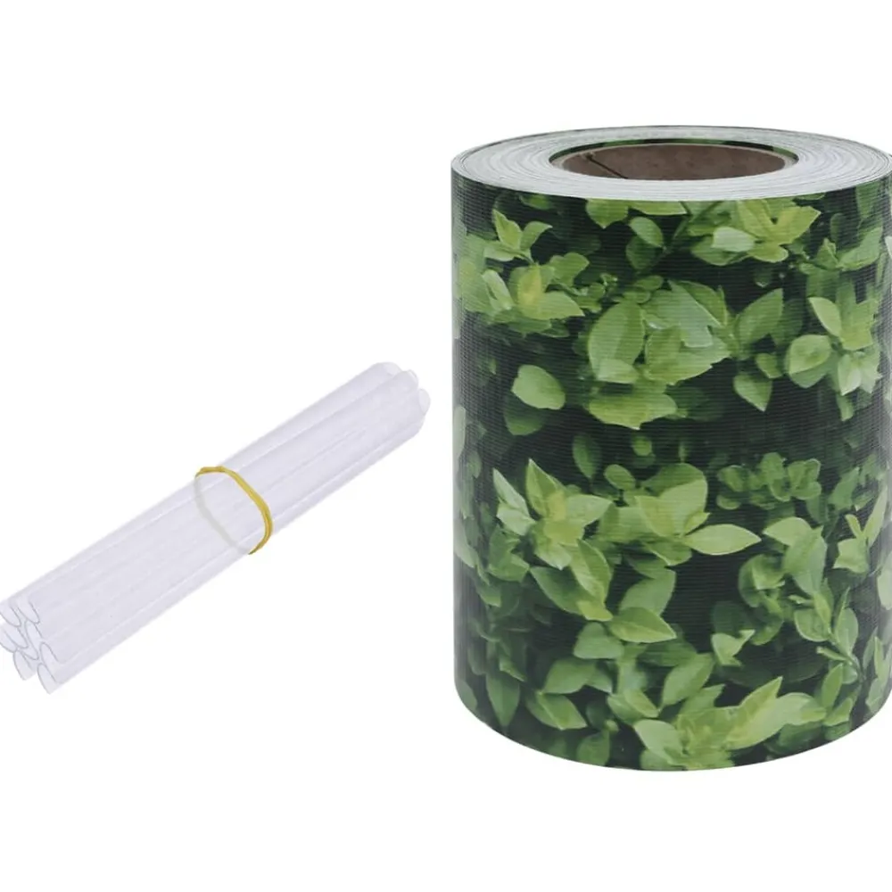 Maison Exclusive - Écran d'intimité de jardin pvc 70x0,19 m vert Clearance