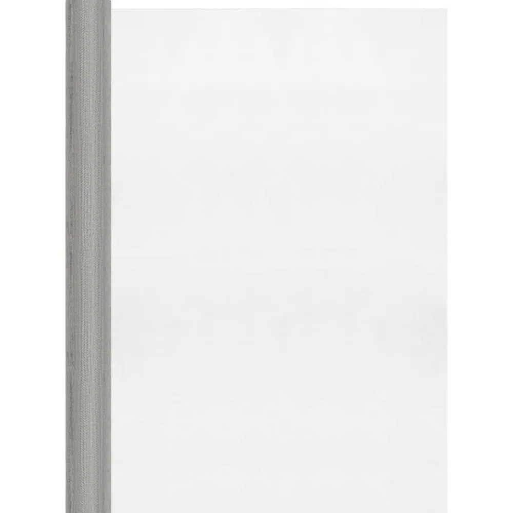 Maison Exclusive Brise-Vues, Bordures Et Dallages | - Écran en treillis acier inoxydable 112x500 cm argenté
