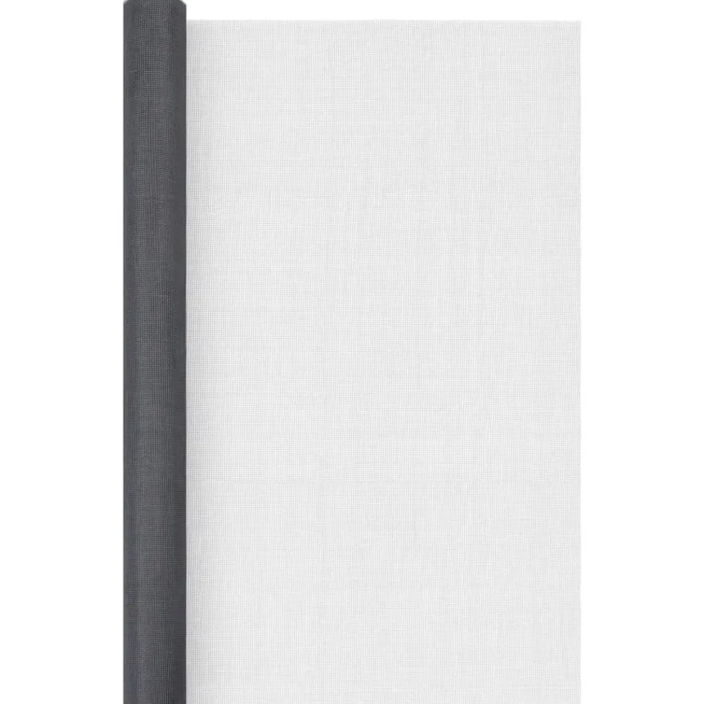 Maison Exclusive Brise-Vues, Bordures Et Dallages | - Écran en treillis fibre de verre 112x500 cm gris