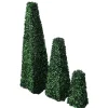 Maison Exclusive - Ensemble de 3 buis formés artificiels pyramidaux Sale