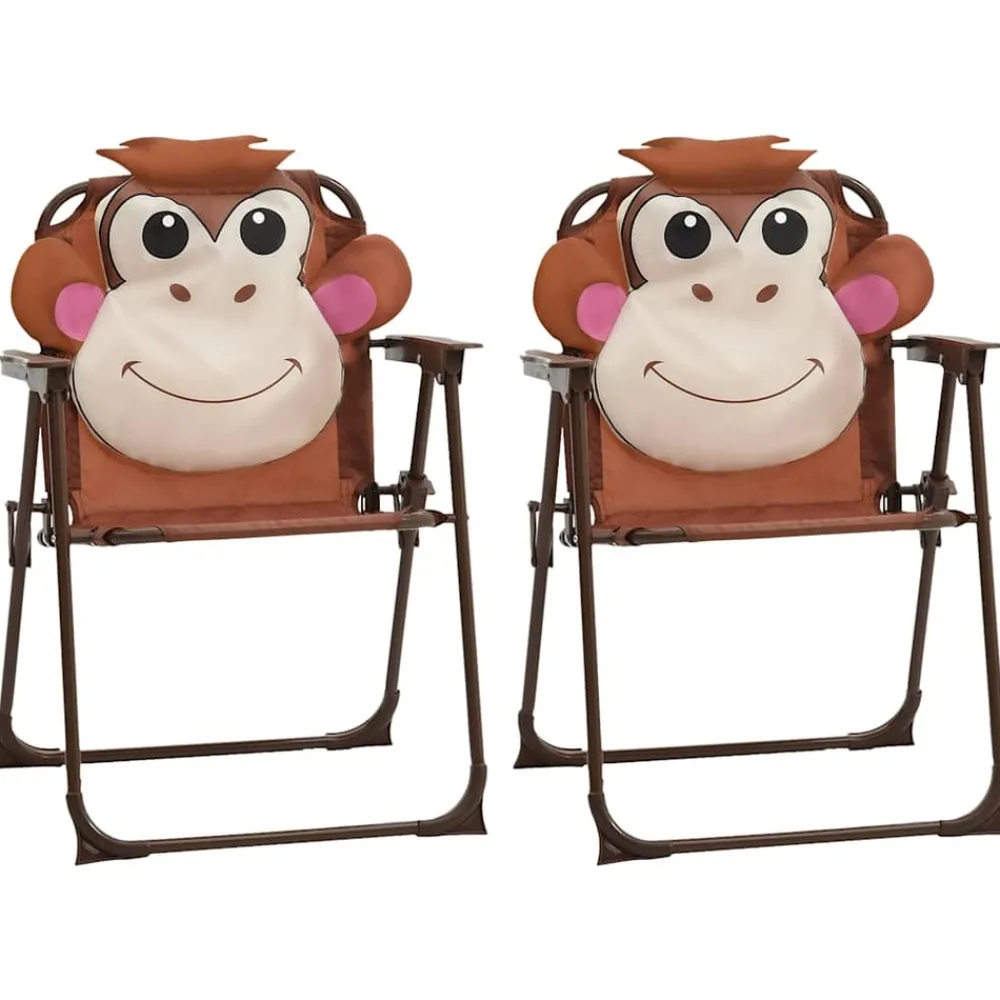 Maison Exclusive Mobilier Pour Enfants | - Ensemble de bistro avec parasol pour enfants 3 pcs marron