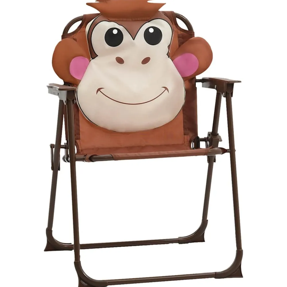 Maison Exclusive Mobilier Pour Enfants | - Ensemble de bistro avec parasol pour enfants 3 pcs marron