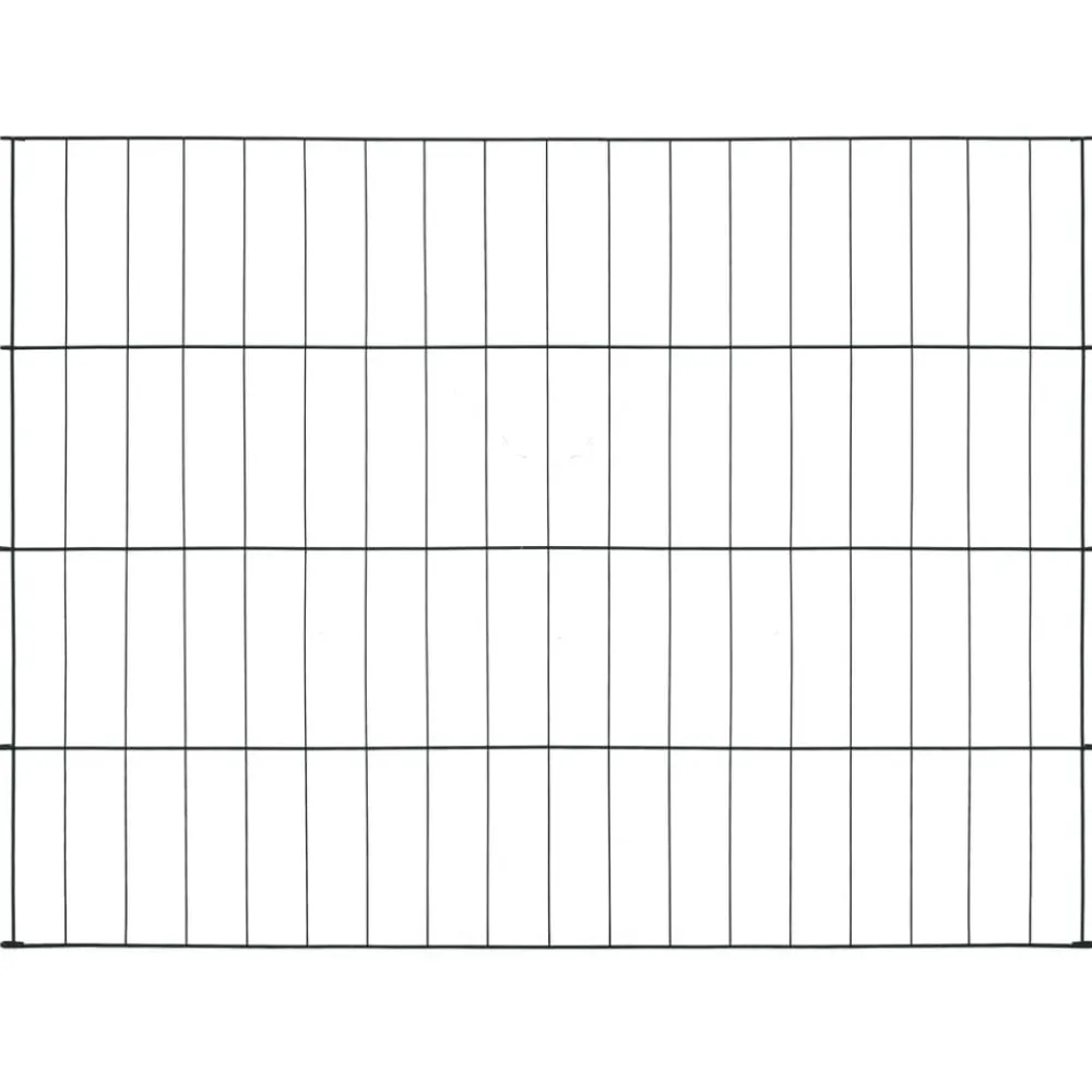 Maison Exclusive - Ensemble de clôture de jardin 115x79 cm vert Discount