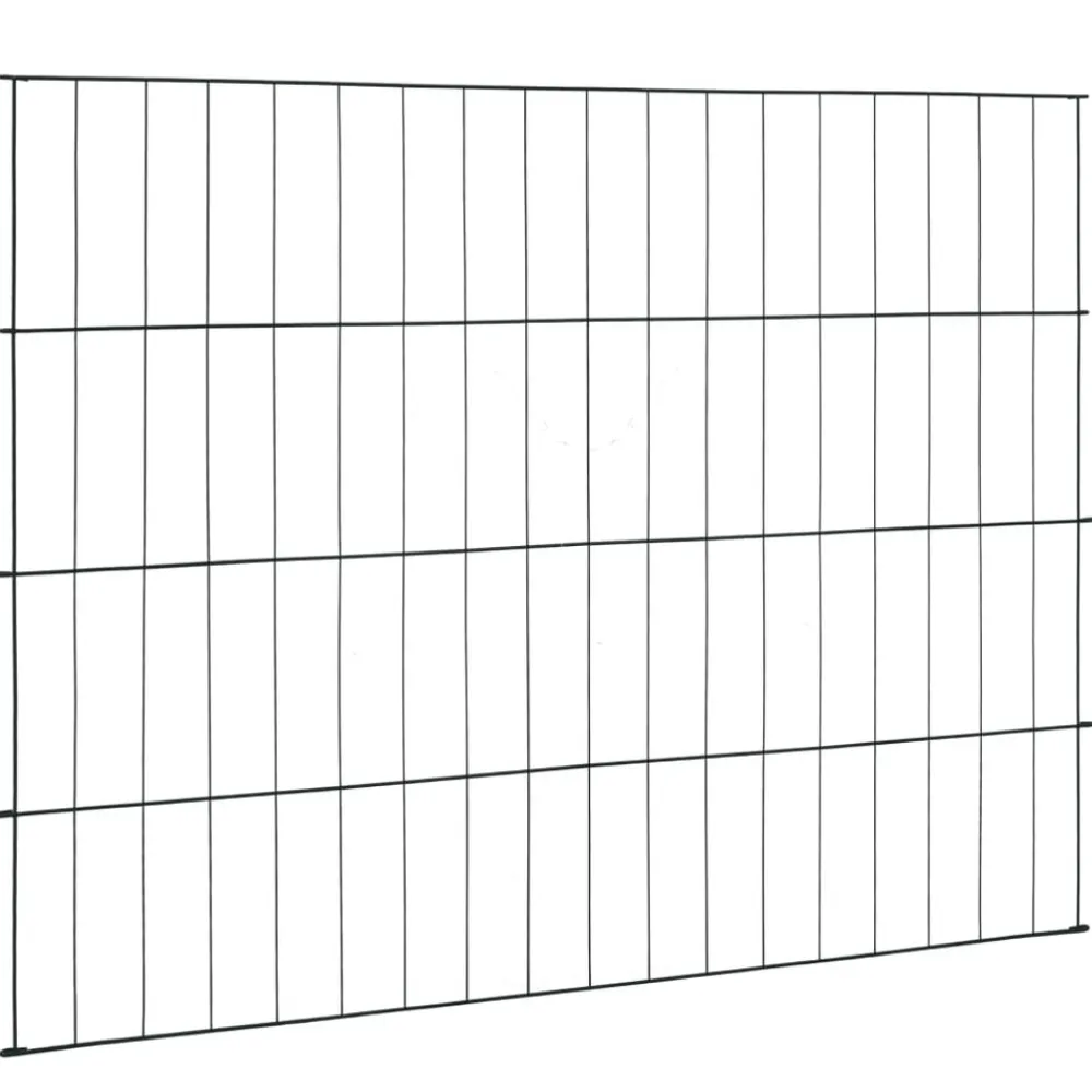 Maison Exclusive - Ensemble de clôture de jardin 115x79 cm vert Discount
