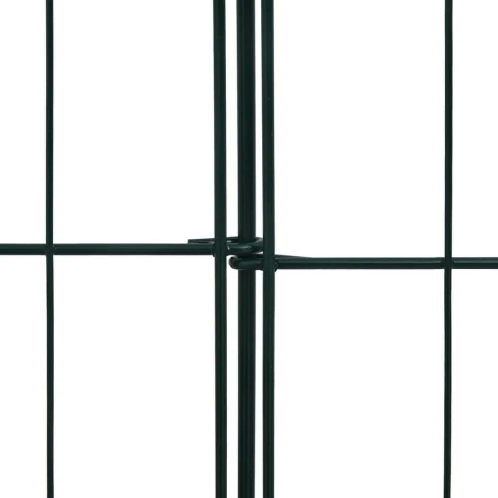 Maison Exclusive - Ensemble de clôture de jardin 115x79 cm vert Discount