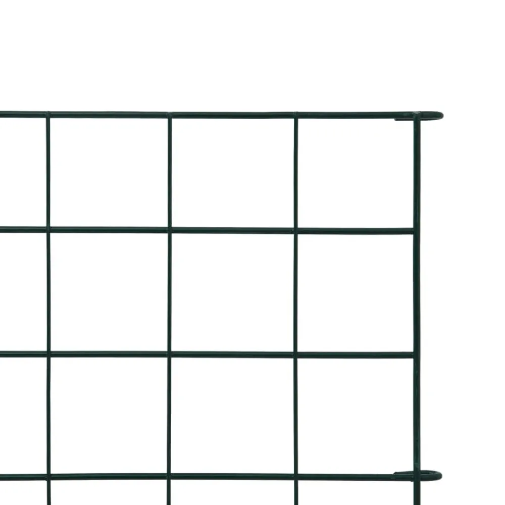 Maison Exclusive Brise-Vues, Bordures Et Dallages | - Ensemble de clôture de jardin 77,5x64 cm vert