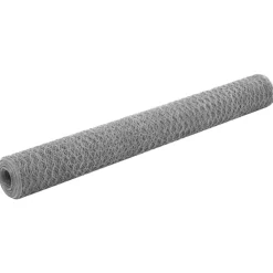 Maison Exclusive - Grillage pour volière acier galvanisé 25x1,2 m argenté Online