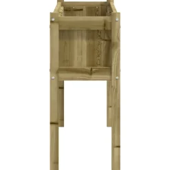 Maison Exclusive - Jardinière avec pieds 110x31x70 cm bois de pin imprégné Discount