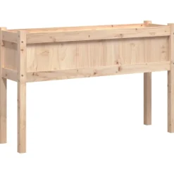 Maison Exclusive - Jardinières avec pieds 110x31x70 cm bois de pin massif New
