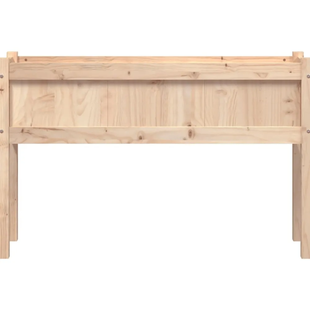 Maison Exclusive - Jardinières avec pieds 110x31x70 cm bois de pin massif New