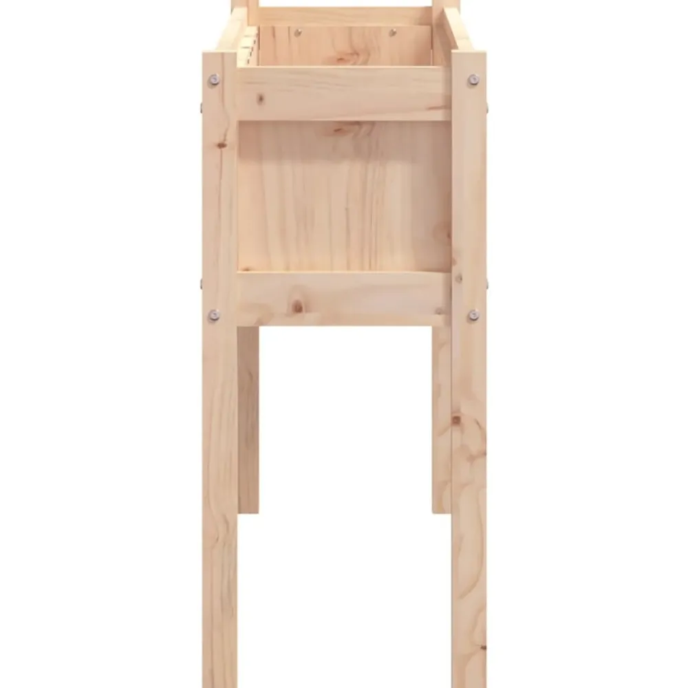 Maison Exclusive - Jardinières avec pieds 110x31x70 cm bois de pin massif New