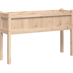 Maison Exclusive - Jardinières avec pieds 110x31x70 cm bois de pin massif New