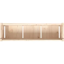 Maison Exclusive - Jardinières avec pieds 110x31x70 cm bois de pin massif New