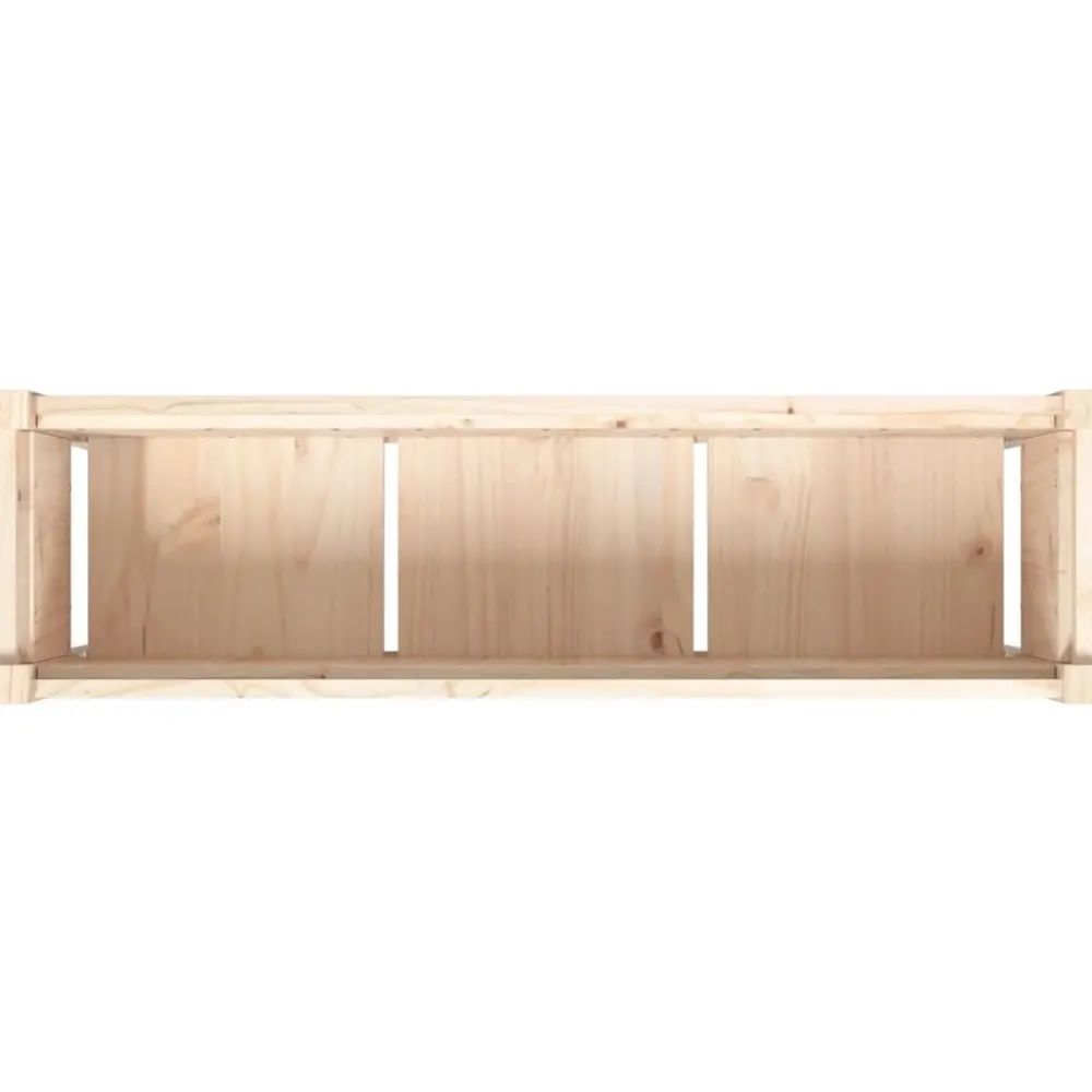 Maison Exclusive - Jardinières avec pieds 110x31x70 cm bois de pin massif New