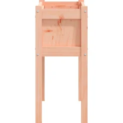 Maison Exclusive Pots, Jardinières Et Carrés Potagers | - Jardinières avec pieds 70x31x70 cm bois massif douglas