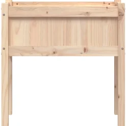Maison Exclusive Pots, Jardinières Et Carrés Potagers | - Jardinières 2 pcs avec pieds bois de pin massif