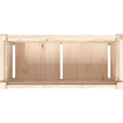 Maison Exclusive Pots, Jardinières Et Carrés Potagers | - Jardinières 2 pcs avec pieds bois de pin massif