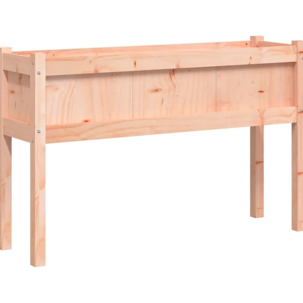 Maison Exclusive Pots, Jardinières Et Carrés Potagers | - Jardinières 2 pcs avec pieds bois massif douglas