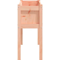 Maison Exclusive Pots, Jardinières Et Carrés Potagers | - Jardinières 2 pcs avec pieds bois massif douglas