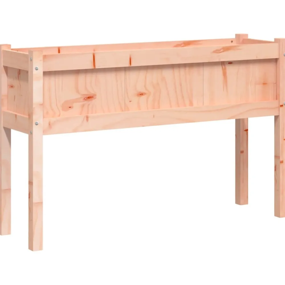 Maison Exclusive Pots, Jardinières Et Carrés Potagers | - Jardinières 2 pcs avec pieds bois massif douglas