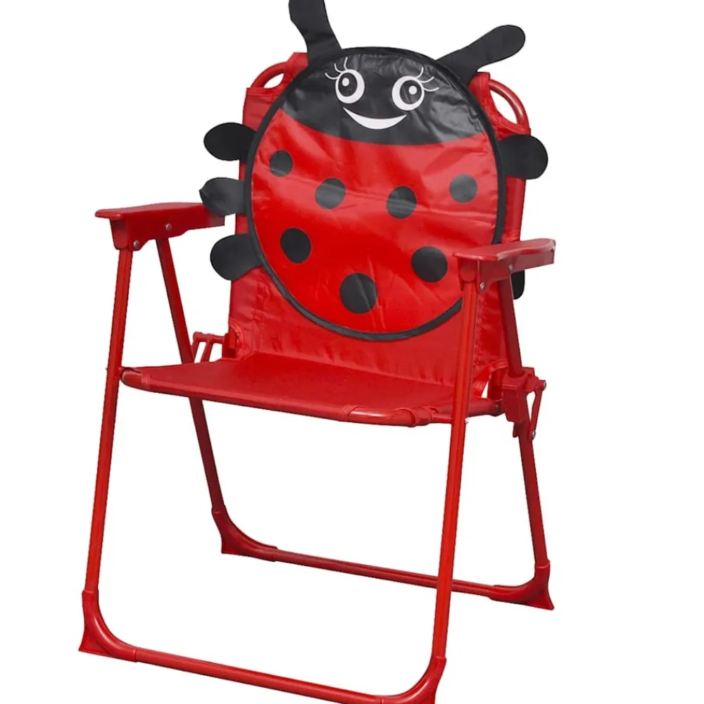 Maison Exclusive Mobilier Pour Enfants | - Jeu de bistro avec parasol pour enfants 3 pcs rouge