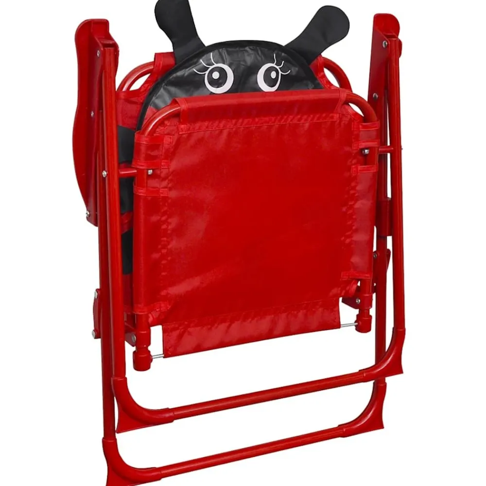 Maison Exclusive Mobilier Pour Enfants | - Jeu de bistro avec parasol pour enfants 3 pcs rouge