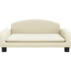 Maison Exclusive Niches, Paniers Et Transports | - Lit pour chien crème 70x45x30 cm similicuir