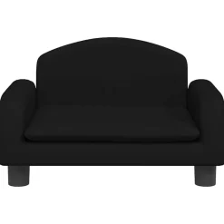 Maison Exclusive Niches, Paniers Et Transports | - Lit pour chien noir 70x45x30 cm similicuir