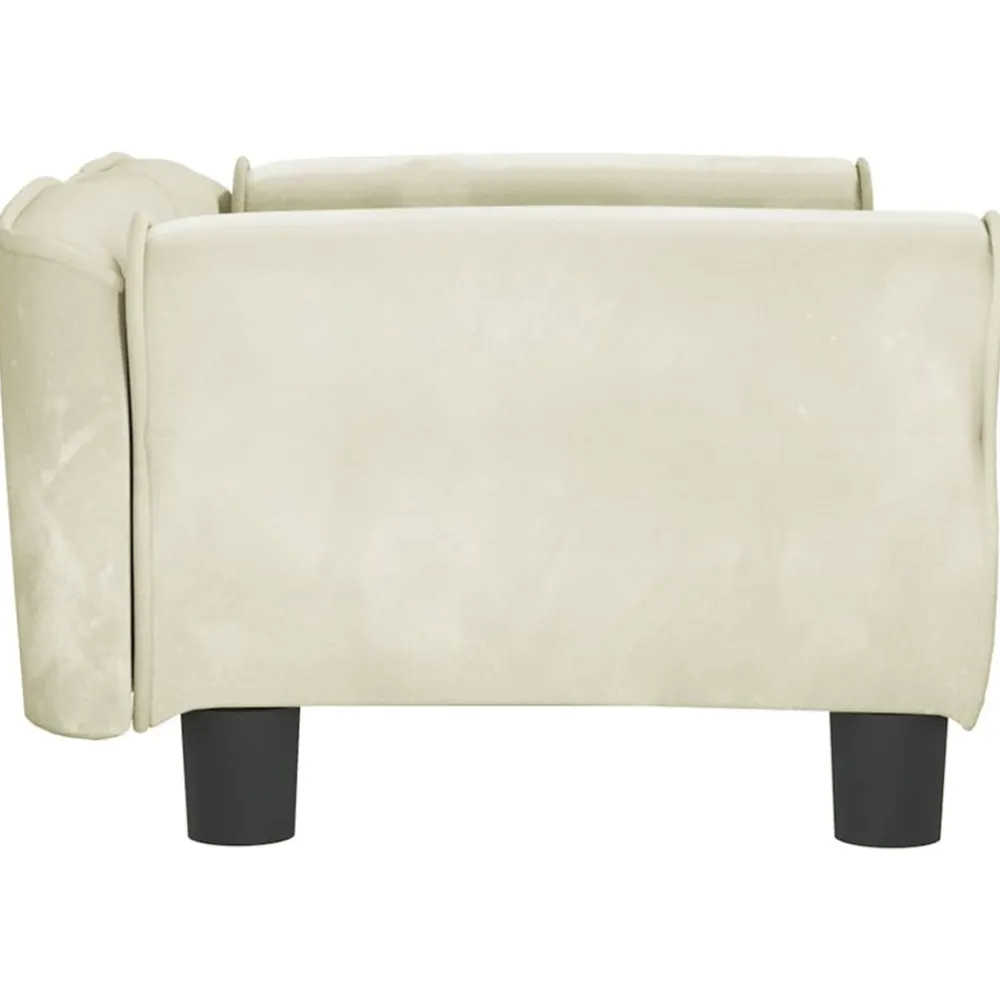 Maison Exclusive - Lit pour chien crème 70x45x30 cm velours Online