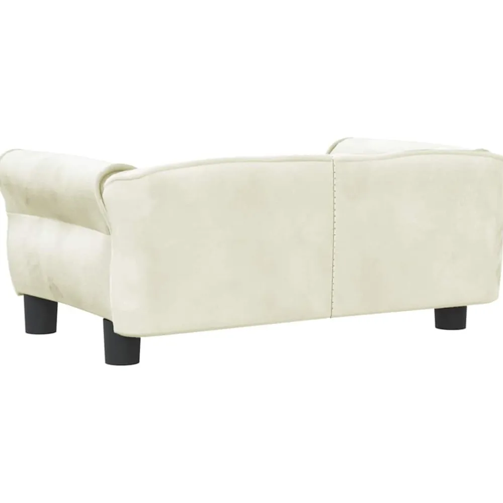 Maison Exclusive - Lit pour chien crème 70x45x30 cm velours Online