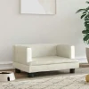 Maison Exclusive - Lit pour chien crème 60x40x30 cm velours Best