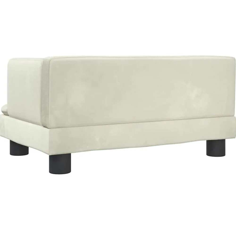 Maison Exclusive - Lit pour chien crème 60x40x30 cm velours Best