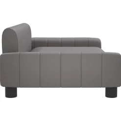 Maison Exclusive Niches, Paniers Et Transports | - Lit pour chien gris 90x53x30 cm similicuir
