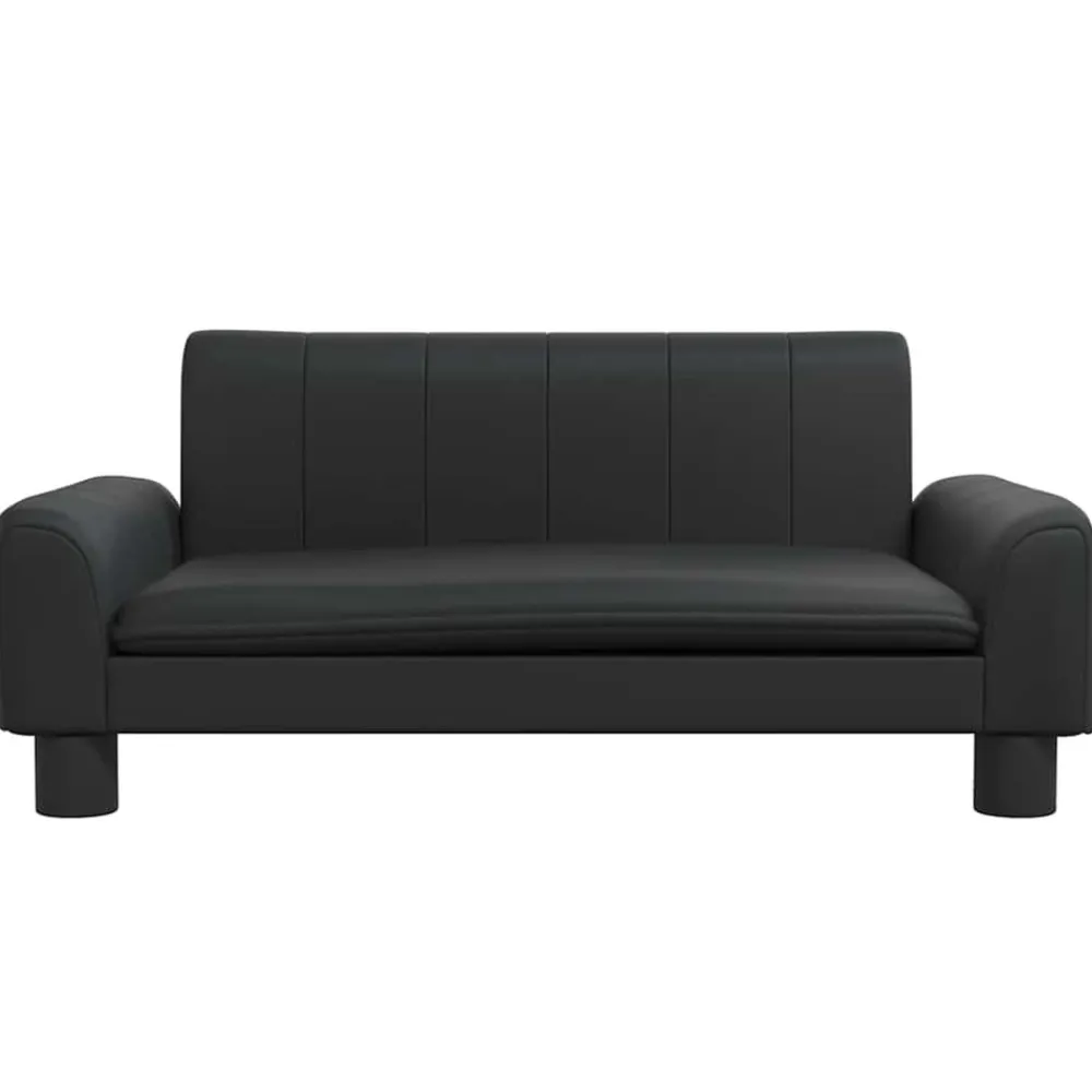 Maison Exclusive - Lit pour chien noir 70x45x30 cm similicuir Hot
