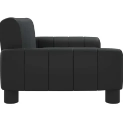 Maison Exclusive - Lit pour chien noir 70x45x30 cm similicuir Hot