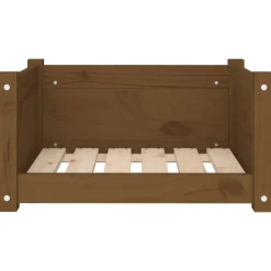 Maison Exclusive - Lit pour chien marron miel 55,5x45,5x28 cm bois massif de pin Clearance