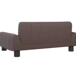 Maison Exclusive - Lit pour chien marron 70x45x30 cm similicuir Discount